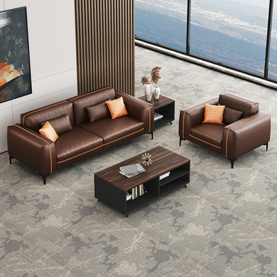 Modulares Aufnahme-Sofa Set For Office Use-Krankenhaus-Kunstleder-Material