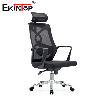 Bürostuhl aus Mesh-Material mit modernem Stil und ergonomischer Kopfstütze