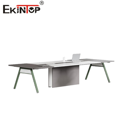 Büromöbel Metallbeine Holzschreibtisch im modernen Stil