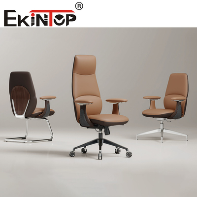 Mehrfunktions- ergonomische Führungskräfte-Geschäftsstühle Lederklubstühle