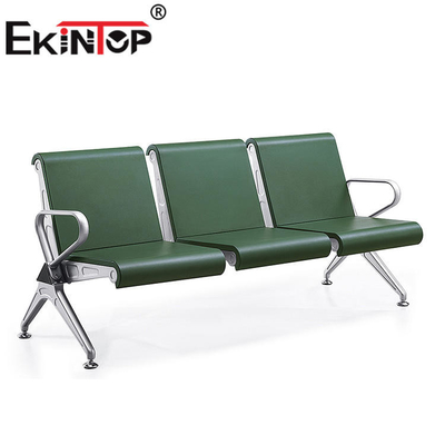 Sitzer des Büro-Busbahnhof-Metallwartestuhl-3 mit PU-Schaum-Kissen