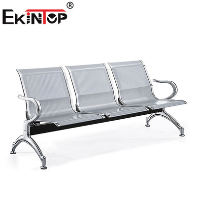 Sitzer des Büro-Busbahnhof-Metallwartestuhl-3 mit PU-Schaum-Kissen