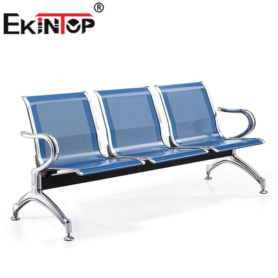 Sitzer des Büro-Busbahnhof-Metallwartestuhl-3 mit PU-Schaum-Kissen