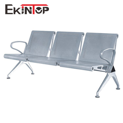 Sitzer-Edelstahl-Eisen-Material des Flughafen-Krankenhaus-Wartestuhl-3