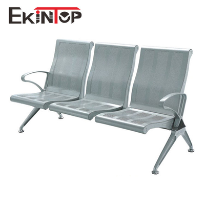 Sitzer-Edelstahl-Eisen-Material des Flughafen-Krankenhaus-Wartestuhl-3