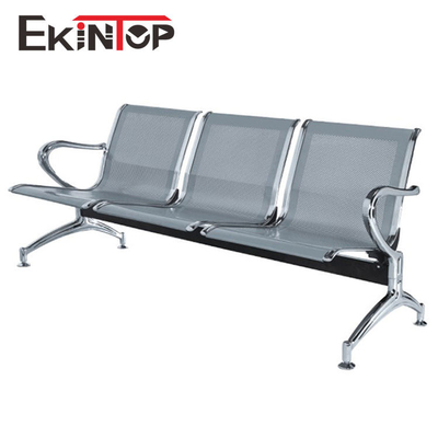 Sitzer-Edelstahl-Eisen-Material des Flughafen-Krankenhaus-Wartestuhl-3