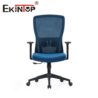 Blauer Schwenker Mesh Back Ergonomisch Office Chair Vielzweck für Büroarbeiten