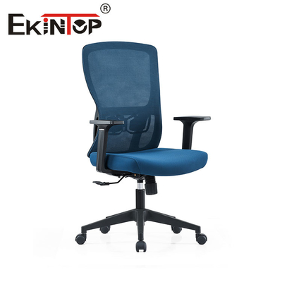 Blauer Schwenker Mesh Back Ergonomisch Office Chair Vielzweck für Büroarbeiten