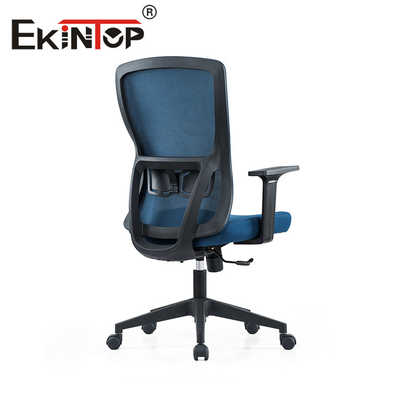 Blauer Schwenker Mesh Back Ergonomisch Office Chair Vielzweck für Büroarbeiten