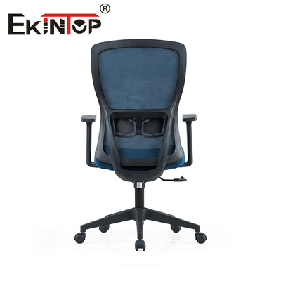 Blauer Schwenker Mesh Back Ergonomisch Office Chair Vielzweck für Büroarbeiten