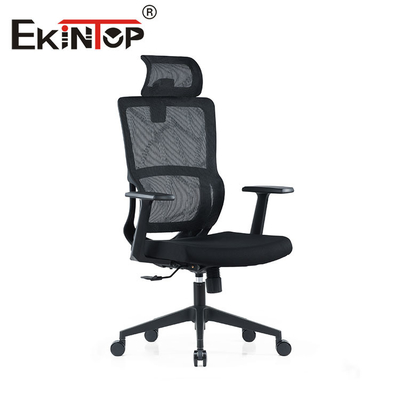 Hoher hinterer ergonomischer Stuhl Soem-ODM, schwarzer Mesh Chair With Fixed Armrest