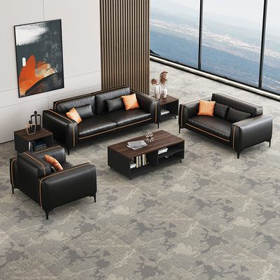 Modulares Aufnahme-Sofa Set For Office Use-Krankenhaus-Kunstleder-Material