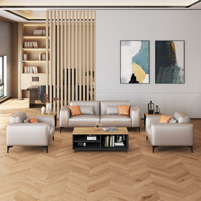 Modulares Aufnahme-Sofa Set For Office Use-Krankenhaus-Kunstleder-Material