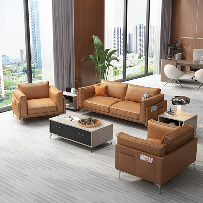 Modernes bequemes modernes Sofa For Office Reception Fabric materielles Soem