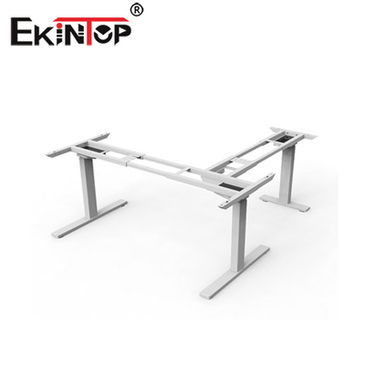 L formen ergonomisches stehendes Arbeitsplatz elektrisches justierbares ODM
