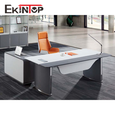Moderne Exekutivcomputer-Tabelle, Büro-Möbel-Schreibtisch 2400x2055x750mm