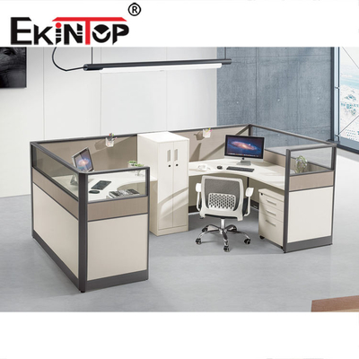 Moderne 4 Personen-Büro-Arbeitsplatz-modulare Multifunktions für Schulwerkstatt