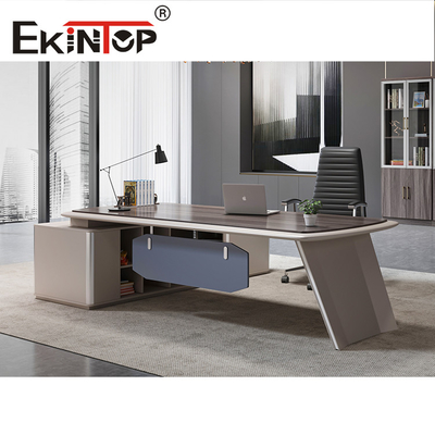 L-Form-exekutives modernes Schreibtisch-Anstrich-Endantiwasser Soem-ODM