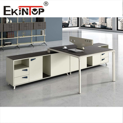 Modulare Büromöbel Workstation 2 / 4 / 6-Sitzer MFC E1 Level Panel