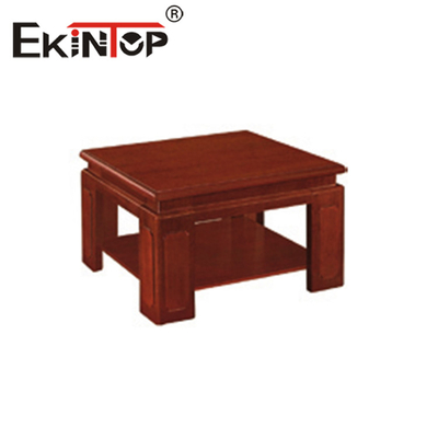 Kleiner quadratischer Tisch mit chinesischer Farbe, einfacher Teetisch aus Holz, quadratischer Balkon-Teetisch