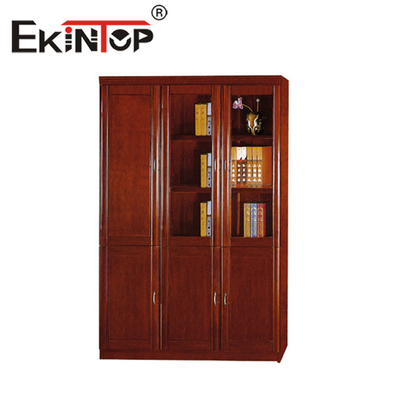 Bürobodenmontierter Aktenschrank, modernes Bücherregal im chinesischen Stil, aus Holz geklebt