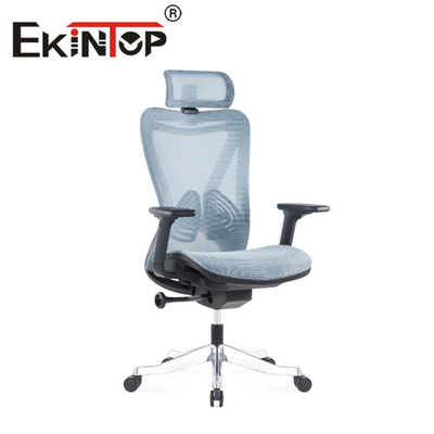 Bequemer Drehstuhl mit hoher Rückenlehne Ergonomischer Chefbürostuhl mit Armlehne