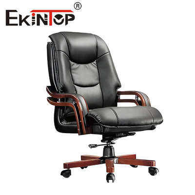 Ergonomischer Ledersessel Liegestuhl für große und hohe Boss-Bürostühle