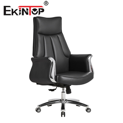 Justierbares ledernes Schwenker-Büro PUs sitzt bequemem ergonomischem Exekutivstuhl vor