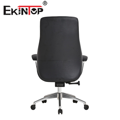 China-Hersteller-Comfortable Leather Chair hoher hinterer PU-Schwenker-leitende Stellungs-Stuhl