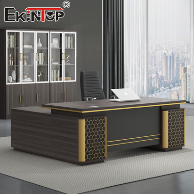 Wasserdichtes L formen Schreibtisch-Krippen-Chef-Office Furniture Solutions-Exekutivschreibtisch-Tabelle