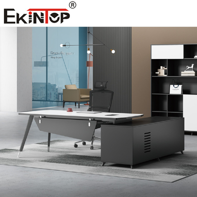 Büro-Möbel-umriß moderner Art-Schreibtisch Seat-L-förmigen Exekutivschreibtisch