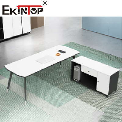Moderner Art-Schreibtisch L formen Luxusexekutivschreibtisch für Büro-Möbel