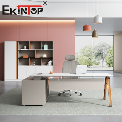 Sgs-Ausgangsschreibtisch-und Stuhl-Luxusspitzenarbeits-Schreibtisch-moderne Bürotisch-Möbel