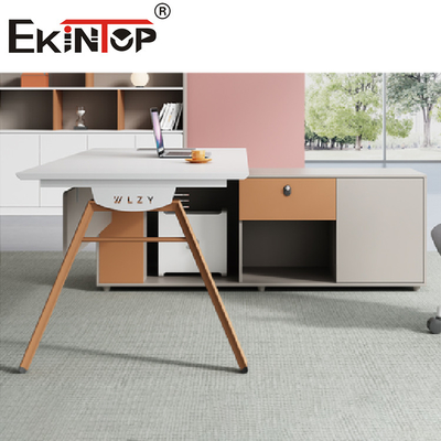 Sgs-Ausgangsschreibtisch-und Stuhl-Luxusspitzenarbeits-Schreibtisch-moderne Bürotisch-Möbel