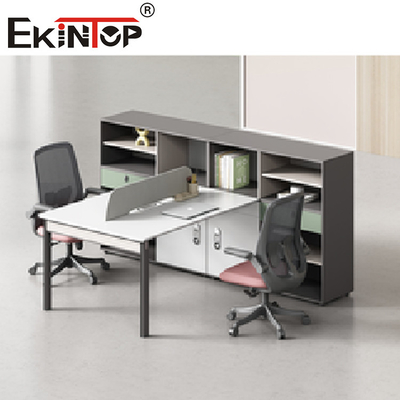 Abmontierbares Zellen-Büro-Arbeitsplatz-Fach, das Computer-Tabelle für Person 2-8 schreibt