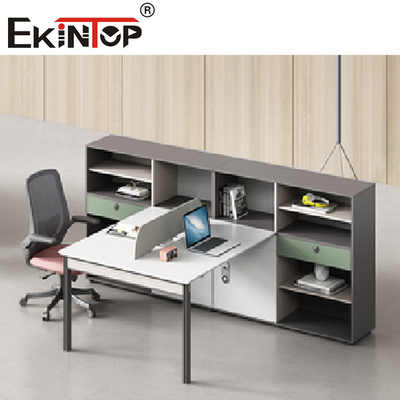 Abmontierbares Zellen-Büro-Arbeitsplatz-Fach, das Computer-Tabelle für Person 2-8 schreibt