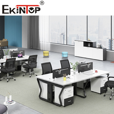 Moderner Büro-Arbeitsplatz für Handelsmöbel-Büro-Zellen verlegen weißes