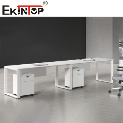Weiße Büro-Zellen-Computer-Arbeitsplatz-Möbel 5 Jahre Garantie-