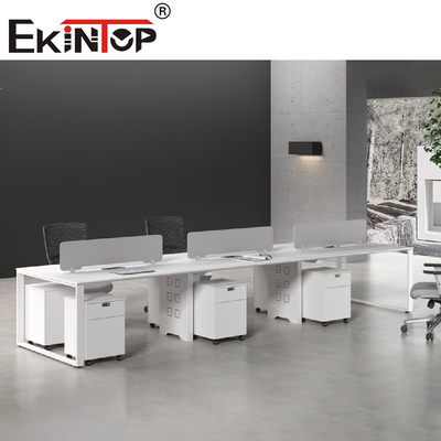Weiße Büro-Zellen-Computer-Arbeitsplatz-Möbel 5 Jahre Garantie-