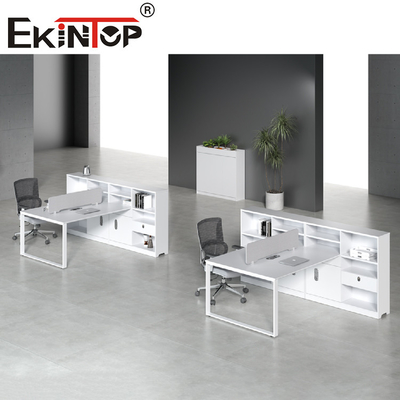 2-8 Personen-Büro-Fach-Arbeitsplatz-System-Möbel-rechteckige Form