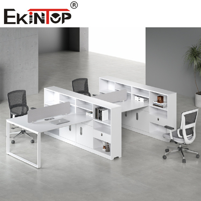 2-8 Personen-Büro-Fach-Arbeitsplatz-System-Möbel-rechteckige Form