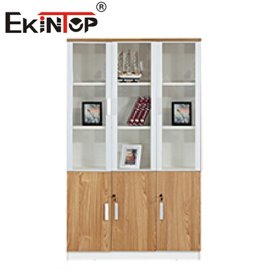Hölzerne Büro-Speicher-Kabinette mit Fächern für Büro-Raum-Möbel