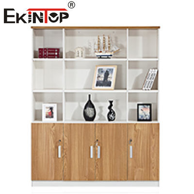 Hölzerne Büro-Speicher-Kabinette mit Fächern für Büro-Raum-Möbel