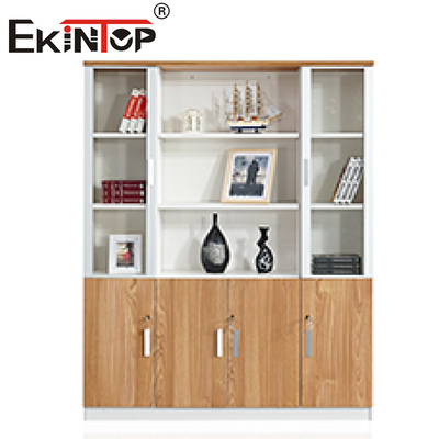 Hölzerne Büro-Speicher-Kabinette mit Fächern für Büro-Raum-Möbel