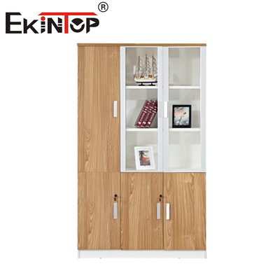 Hölzerne Büro-Speicher-Kabinette mit Fächern für Büro-Raum-Möbel