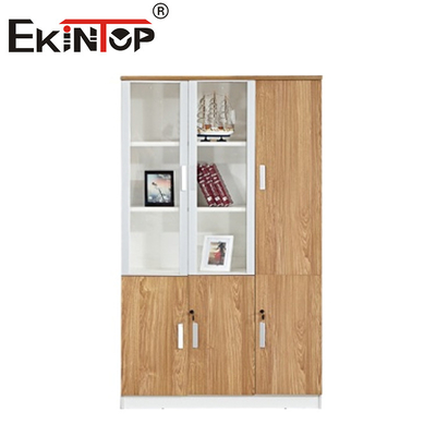 Hölzerne Büro-Speicher-Kabinette mit Fächern für Büro-Raum-Möbel