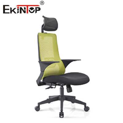 Gray Green Commercial Mesh Office-Stuhl mit Rückenlehne