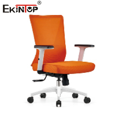 Blaue ergonomische Mesh Office Desk Chair With-Schwenkarme