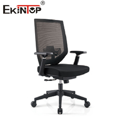 Schwarzer Gray High Back Mesh Office-Stuhl für Schreibtisch mit Rädern