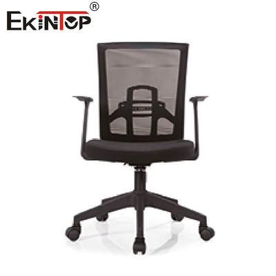 Schwarzer Gray High Back Mesh Office-Stuhl für Schreibtisch mit Rädern